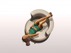 Woman 3D Print Model
