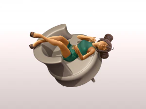 Woman 3D Print Model