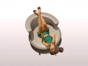 Woman 3D Print Model