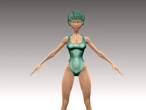 Donna Modello di stampa 3D