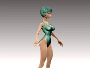 Woman 3D Print Model