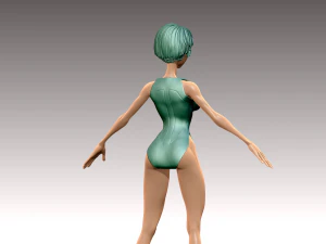Woman 3D Print Model
