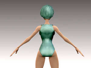 Woman 3D Print Model