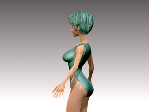 Woman 3D Baskı Modeli
