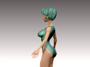 Woman 3D Print Model