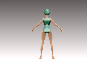 Woman 3D Baskı Modeli