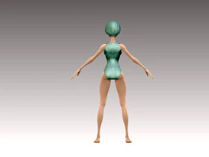Woman 3D Print Model