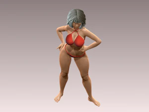 Woman 3D Print Model