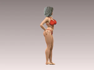 Woman 3D Print Model