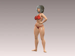 Woman 3D Print Model