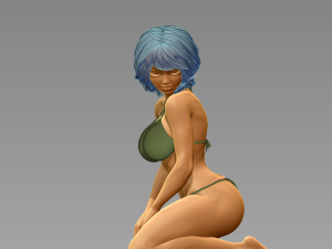 Woman 3Dプリントモデル