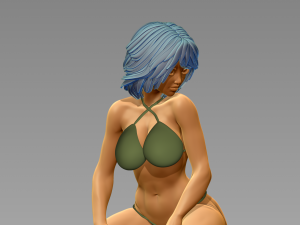 Woman 3Dプリントモデル