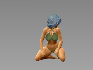 Woman 3Dプリントモデル