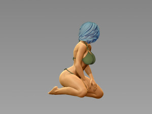 Woman 3Dプリントモデル