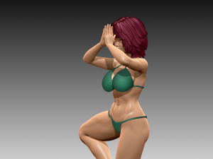 Woman 3Dプリントモデル