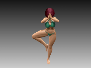 Woman 3Dプリントモデル