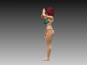 Woman 3Dプリントモデル