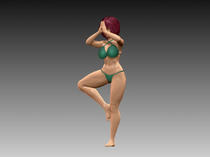 Woman 3Dプリントモデル