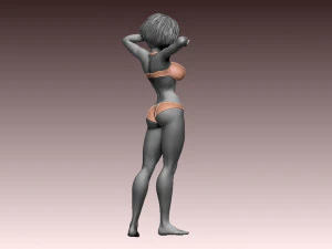 Woman 3D Print Model