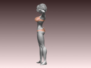 Woman 3D Print Model