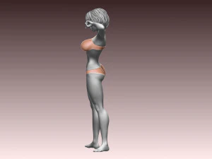 Woman 3D Print Model