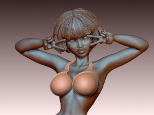 Woman 3D Print Model