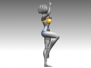 Woman 3D 打印模型