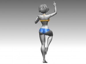 Woman 3D 打印模型