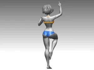 Woman 3D Print Model