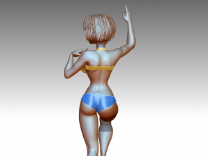 Woman 3D 打印模型
