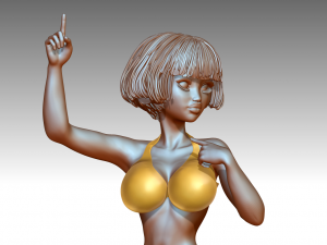 Woman 3D 打印模型