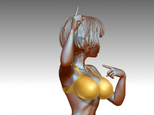 Woman 3D 打印模型