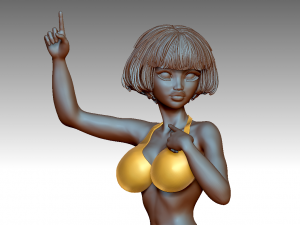 Woman 3D 打印模型