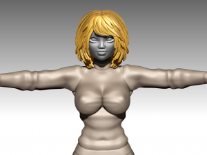 Woman 3D Print Model