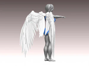 Angel 3D Print Model
