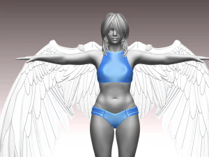 Angel 3D Print Model