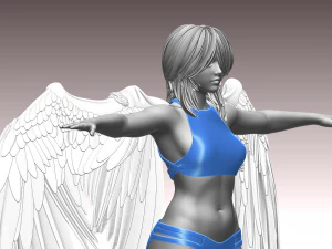 Angel 3D Print Model