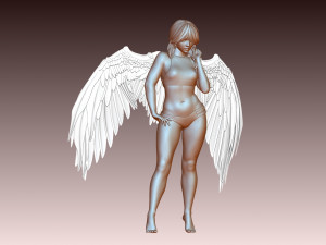 Angel 3D 打印模型