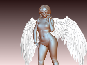 Angel Model Cetak 3D