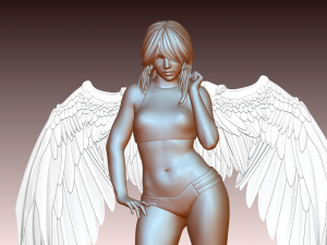Angel Model Cetak 3D