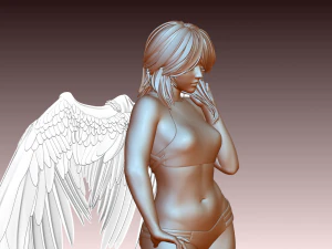 Angel 3D Print Model
