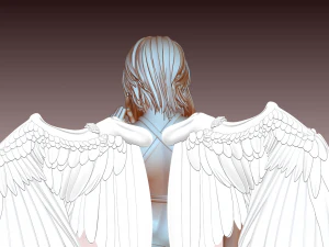 Angel 3D Print Model