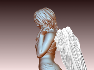 Angel Model Cetak 3D