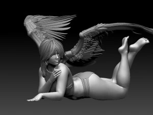 Angel 3D Print Model