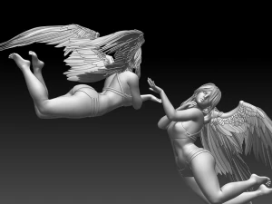 Angel 3D Print Model