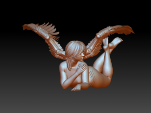 Angel 3D-printmodel
