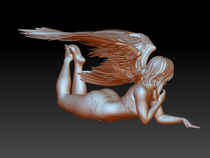 Angel 3D-printmodel