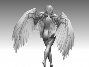 Angel 3D 打印模型