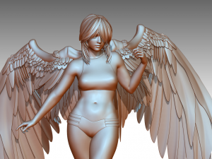 Angel 3D 打印模型