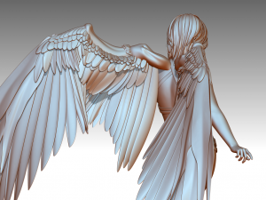 Angel 3D 打印模型